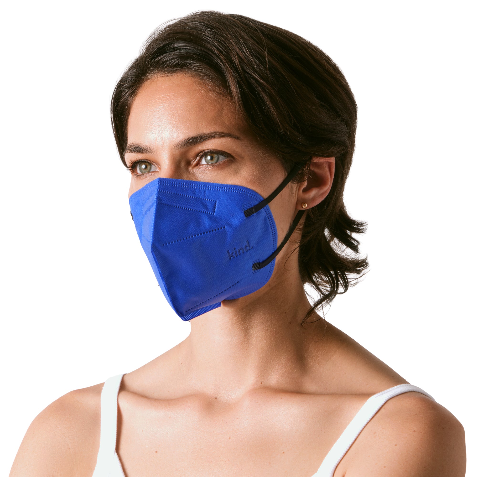 (Cone Shape) Kind KN95 Respirator Face Mask: The Glacier Collection