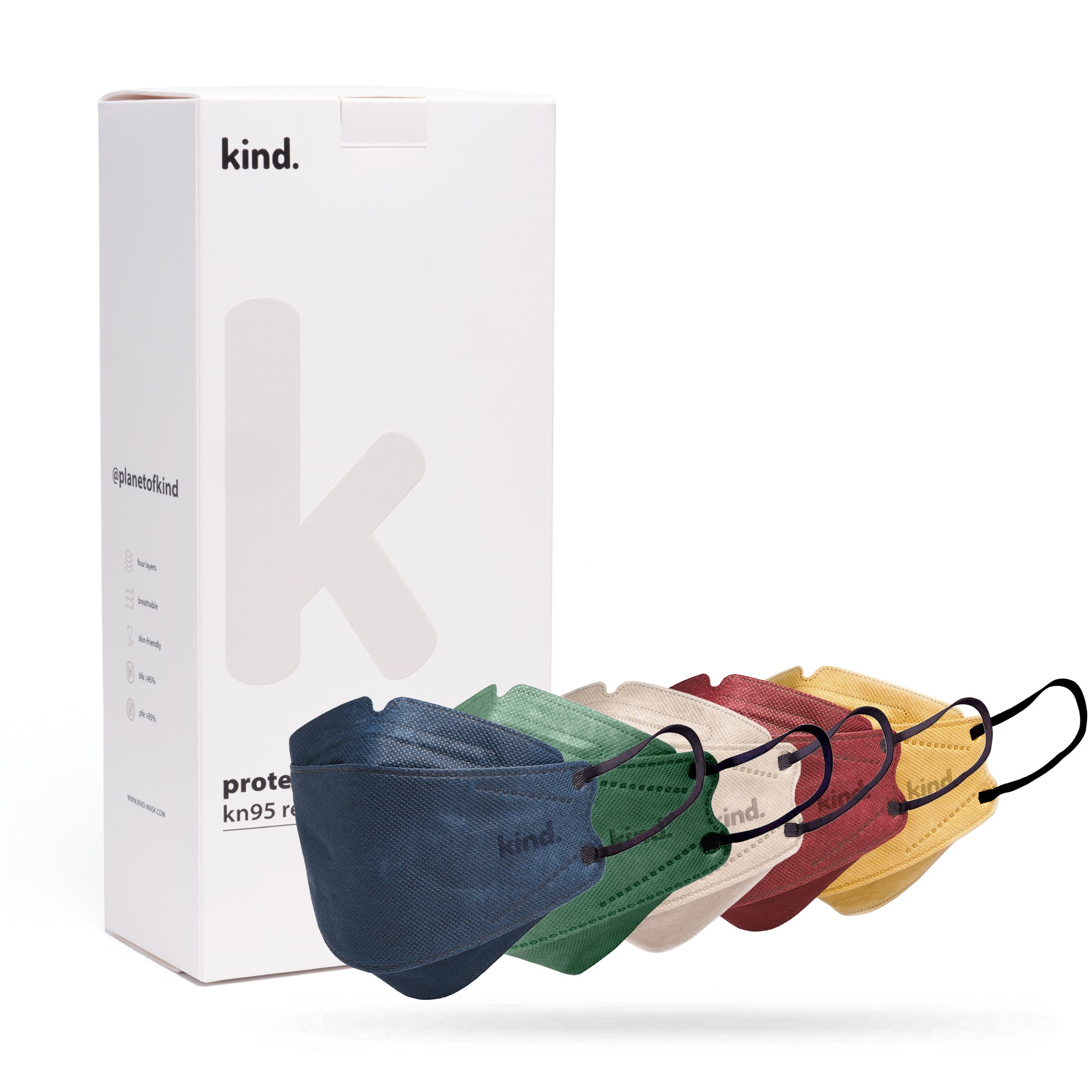 Kind KN95 Respirator Face Mask: The Mid-century Collection
