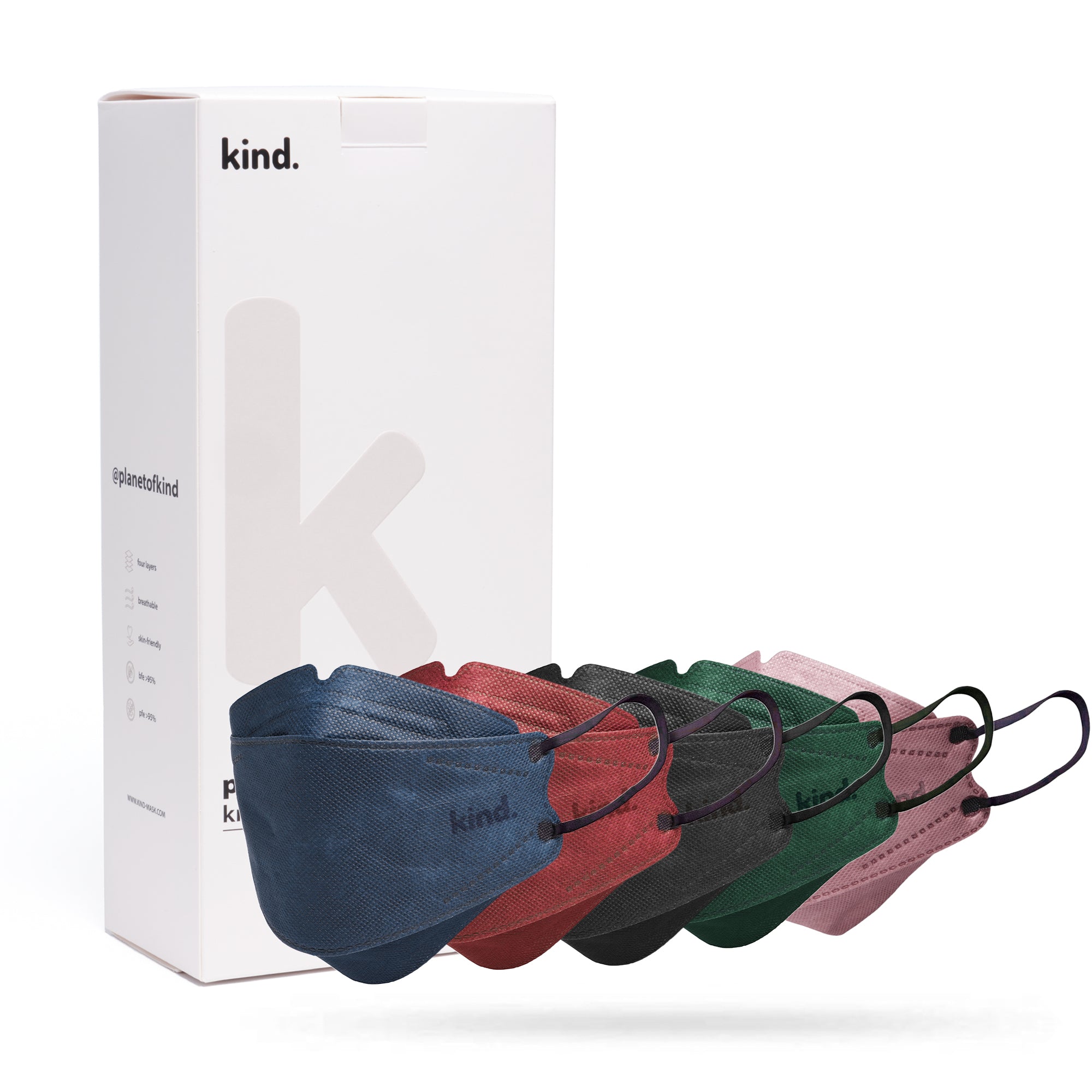 Kind KN95 Respirator Face Mask: The Rich Collection