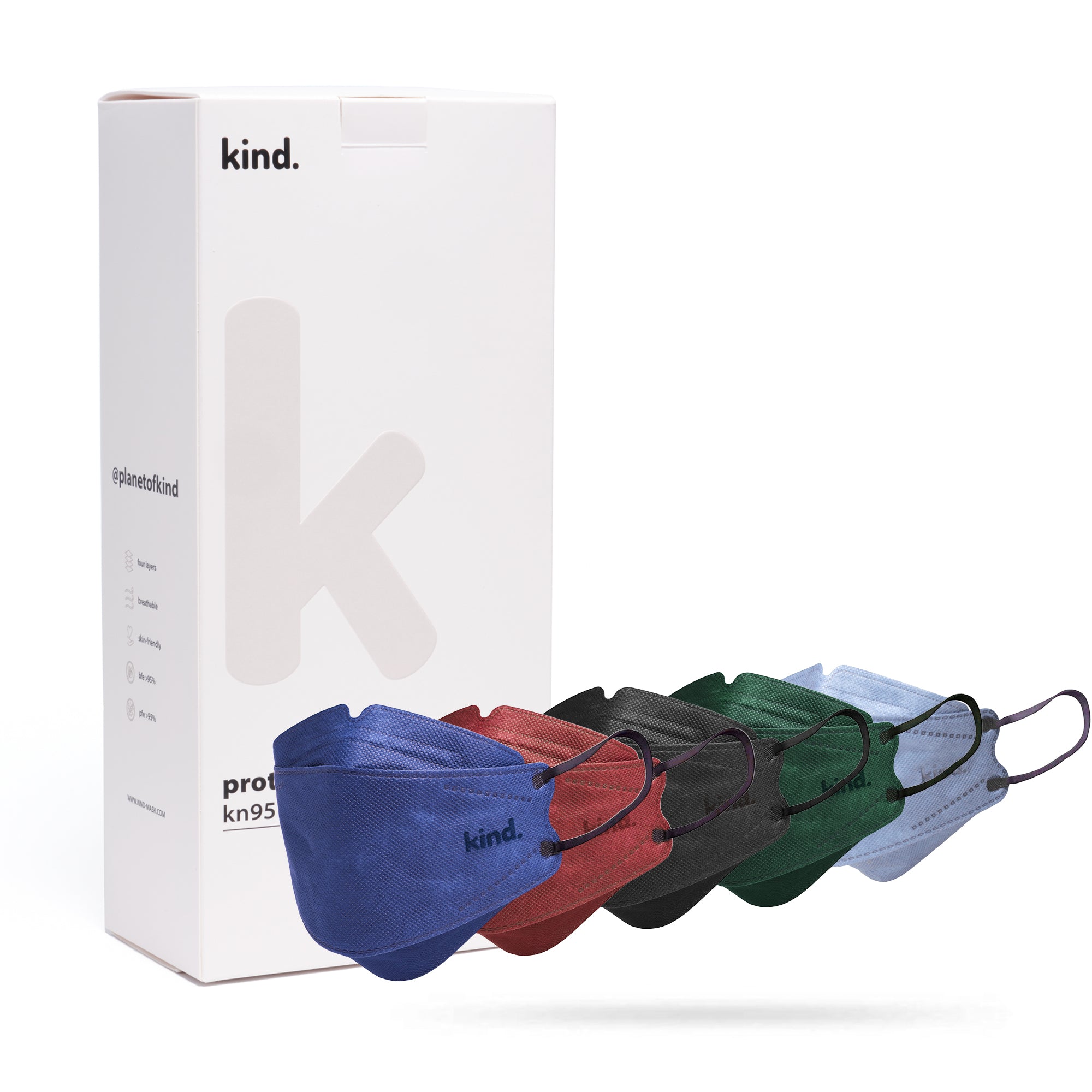 Kind KN95 Respirator Face Mask: The Rich Collection