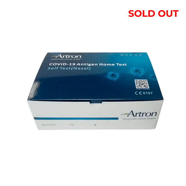 Artron Rapid COVID-19 Antigen Test Made in Canada - 25 Pack (Expiry: OCT 2026)