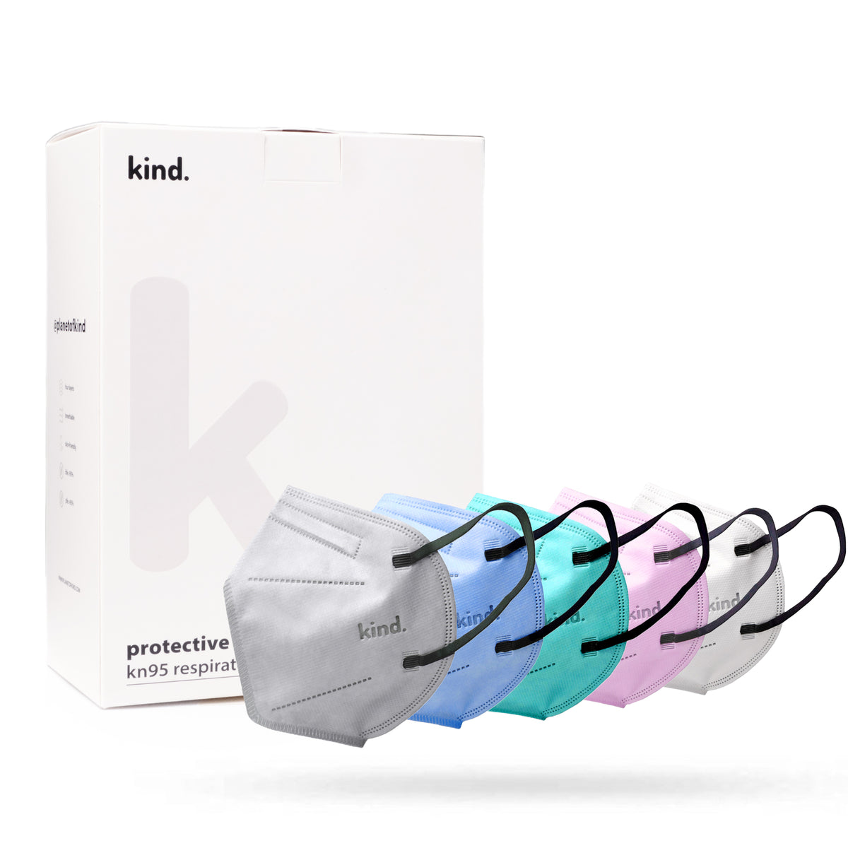 (Cone Shape) Kind KN95 Respirator Face Mask: The Bloom Collection