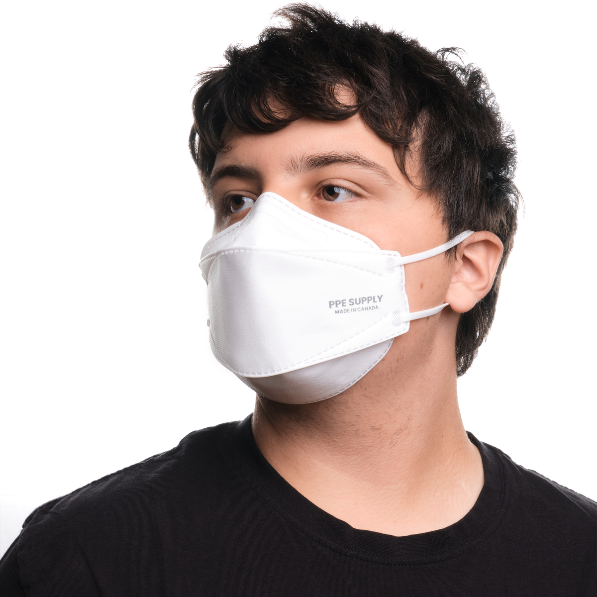 Masque respiratoire N95 fabriqué au Canada (grand)