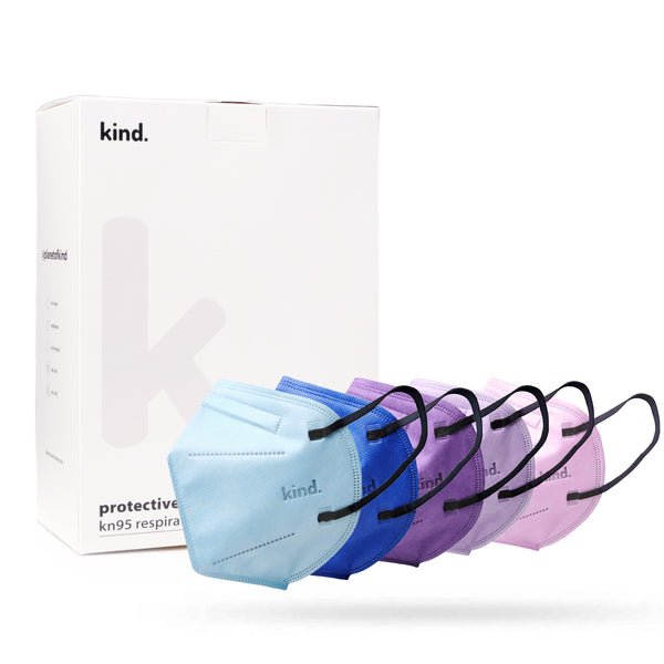 (Cone Shape) Kind KN95 Respirator Face Mask: The Bloom Collection