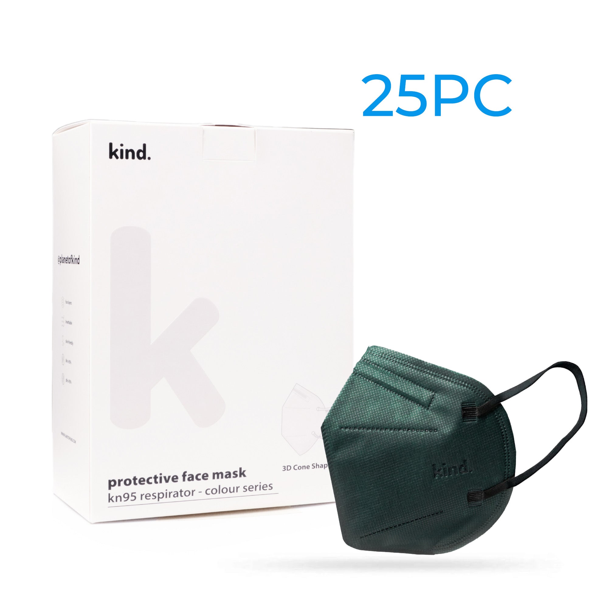 Cone Kind KN95 Respirator Mask - Monochrome Collections