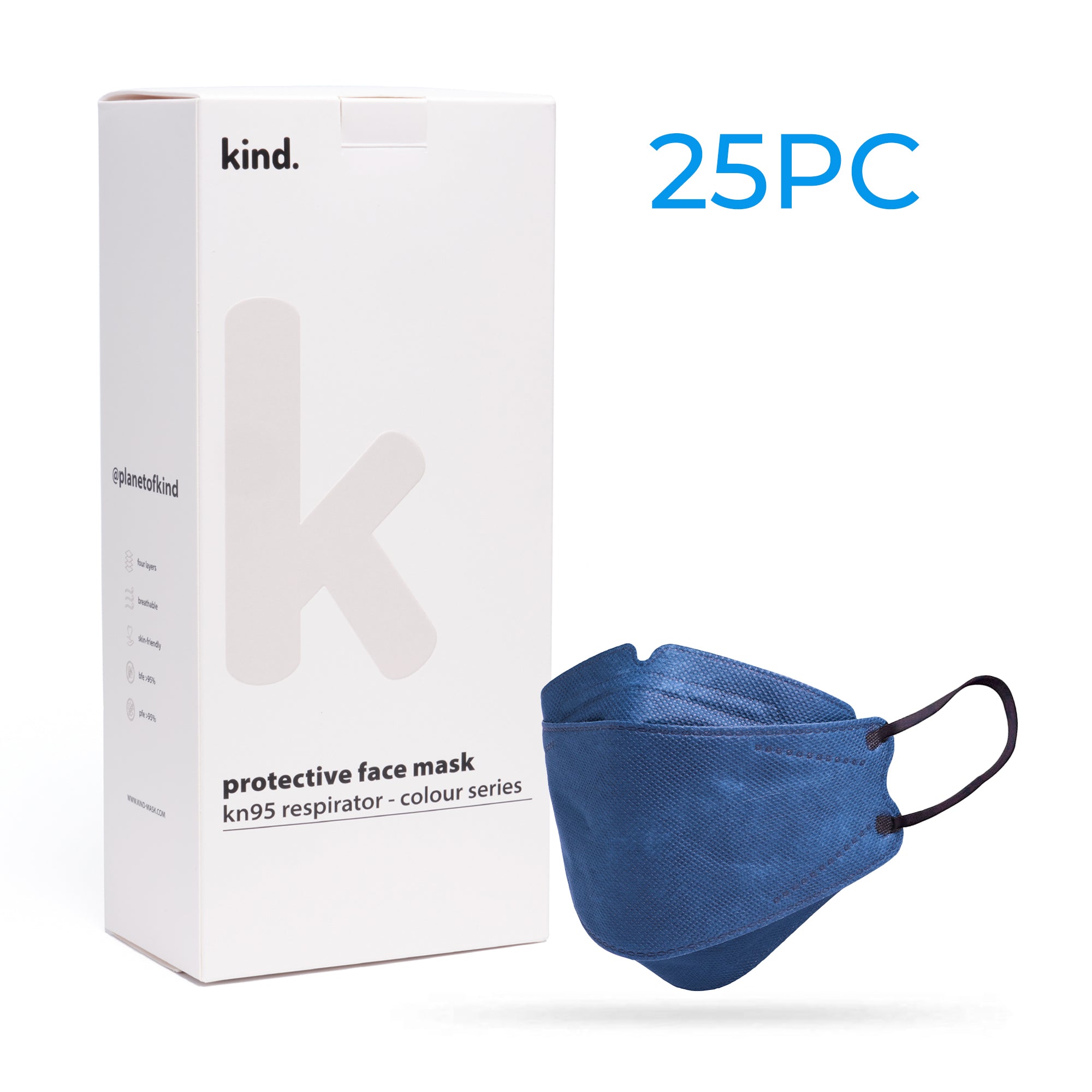 Kind KN95 Respirator Mask - Monochrome Collections