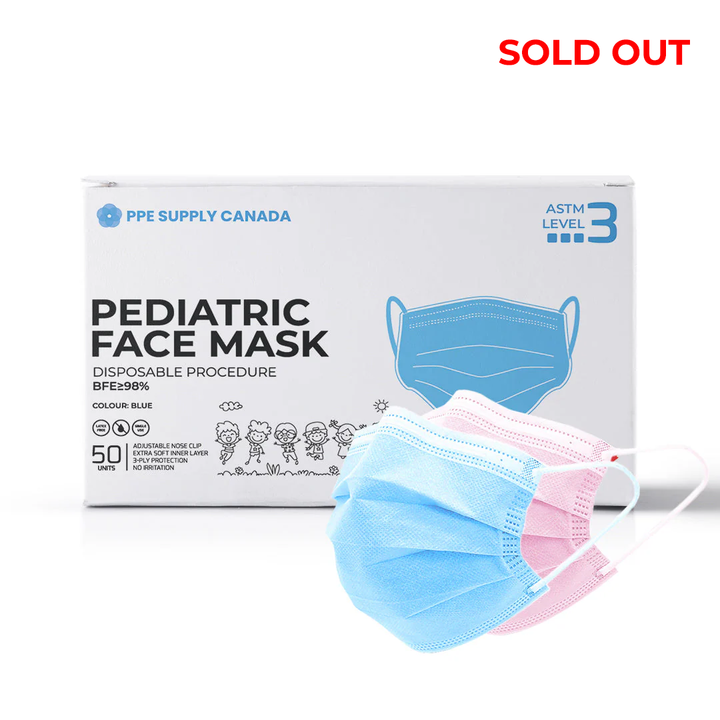 Kids ASTM Level 3 Medical Face Mask Made In Canada