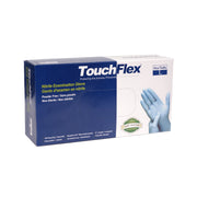 Gants d'examen TouchFlex Medical en nitrile non poudrés (4,5 mil) (bleu)