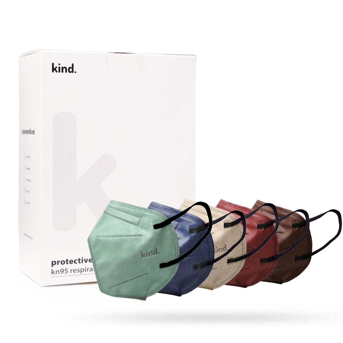 (Cone Shape) Kind KN95 Respirator Face Mask: The Mid-century Collection