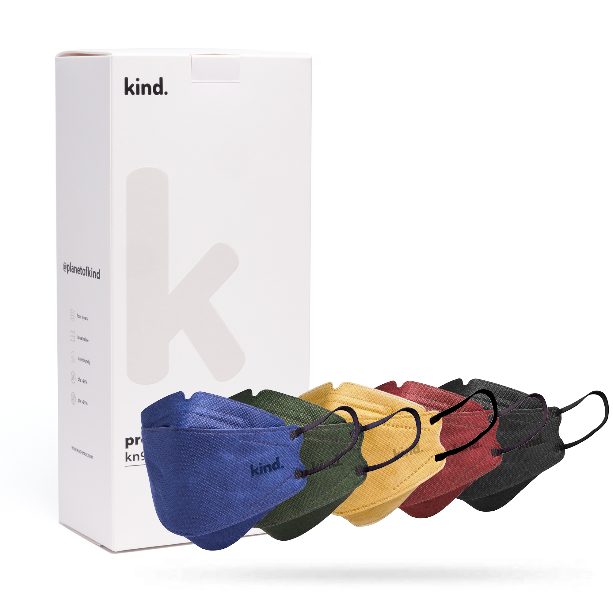 Kind KN95 Respirator Face Mask: The Mid-century Collection