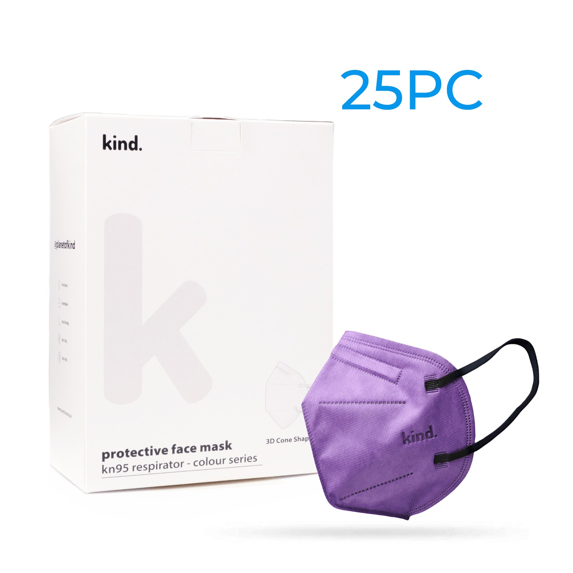 Cone Kind KN95 Respirator Mask - Monochrome Collections