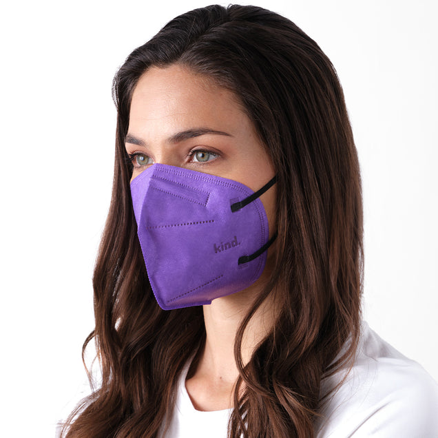 (Cone Shape) Kind KN95 Respirator Face Mask: The Bloom Collection