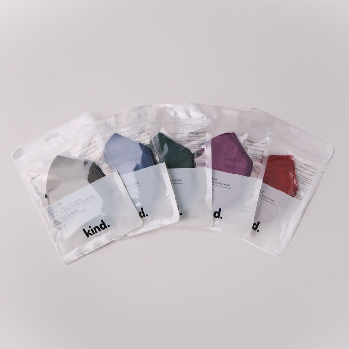 Kind KN95 Respirator Mask - Colour Series (Cone Shape)