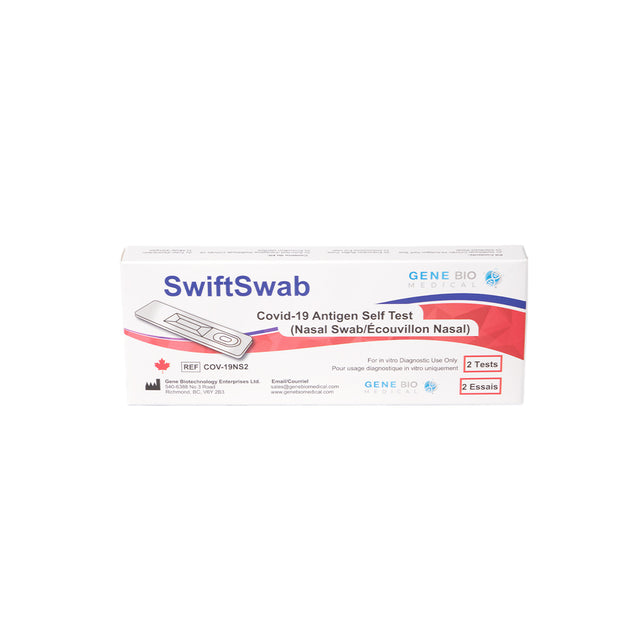 SwiftSwab Rapid COVID-19 Antigen Test (Expiry: JULY 2025)