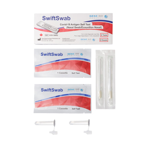 SwiftSwab Rapid COVID-19 Antigen Test (Expiry: JULY 2025)