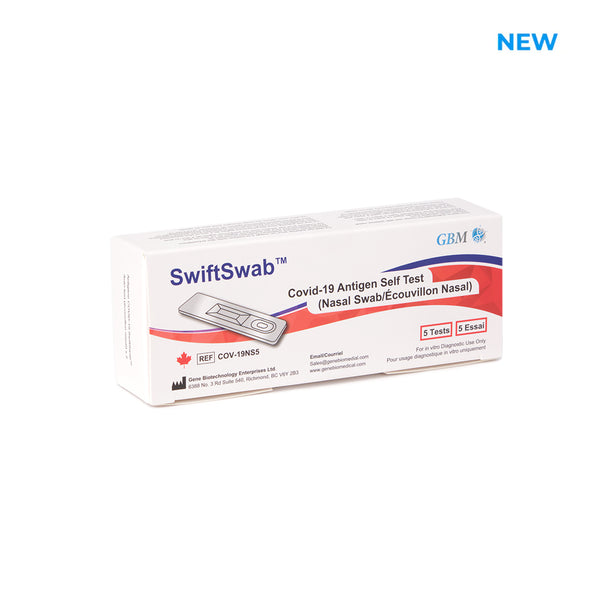 SwiftSwab Rapid COVID-19 Antigen Test (Expiry: APRIL 2026)