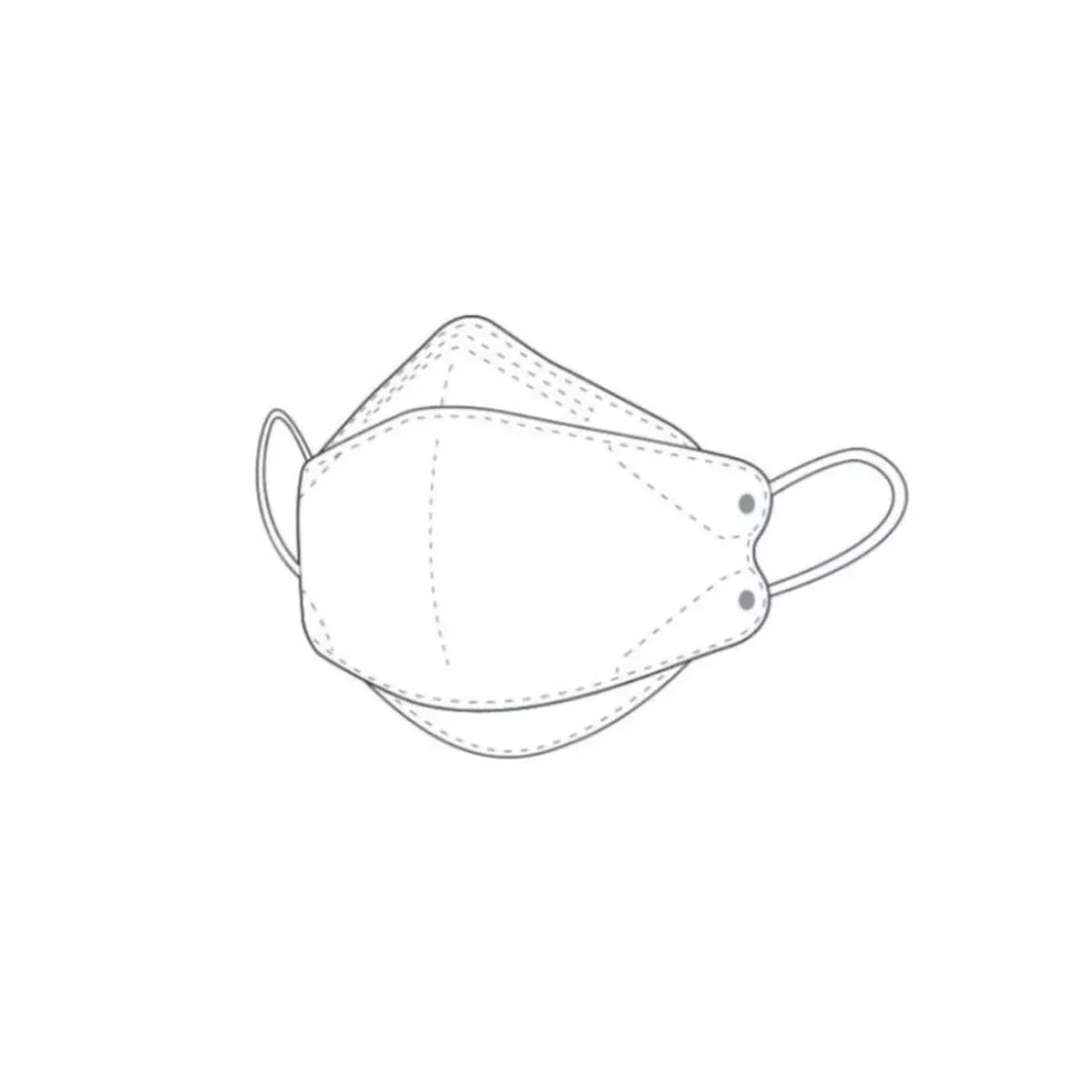 3D, Rounded Design & Extended Ear Loops