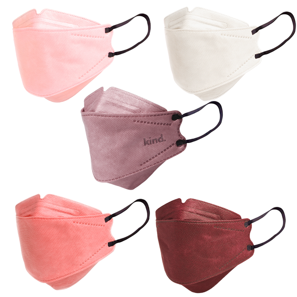 Kind KN95 Respirator Face Mask: The Blush Collection