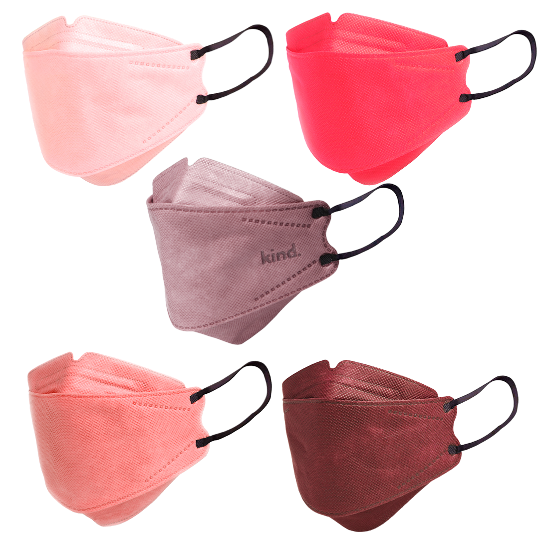 Kind KN95 Respirator Face Mask: The Blush Collection