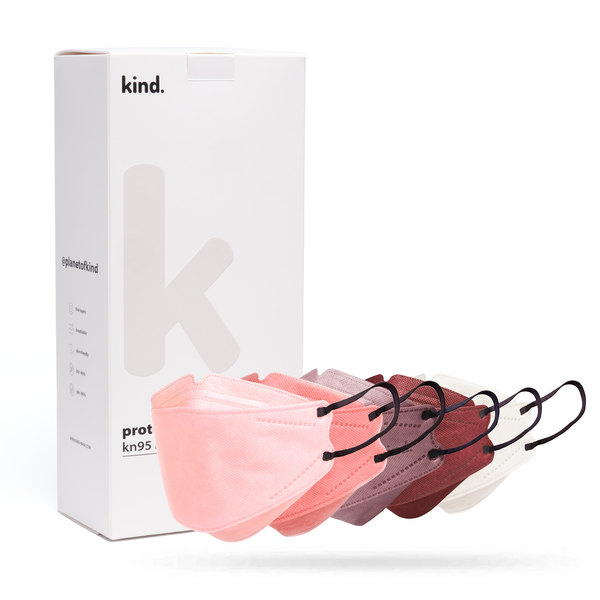 Kind KN95 Respirator Face Mask: The Blush Collection