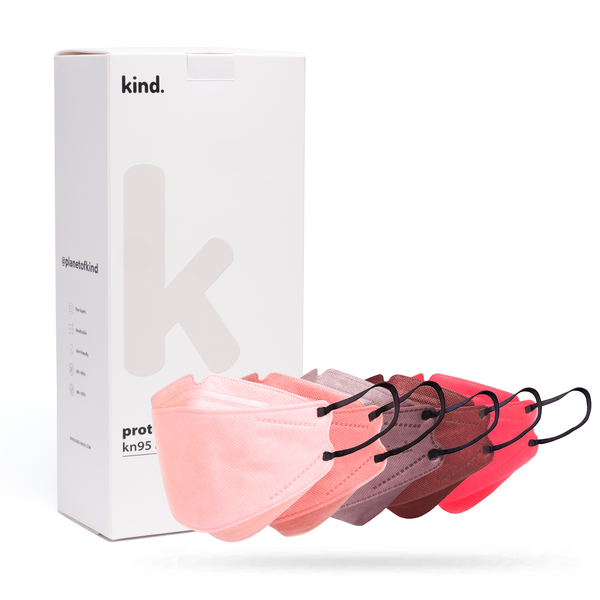 Kind KN95 Respirator Face Mask: The Blush Collection