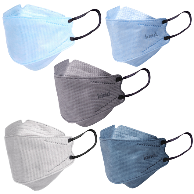 Kind KN95 Respirator Face Mask: The Glacier Collection
