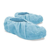 Couvre-chaussures bleus en polypropylène