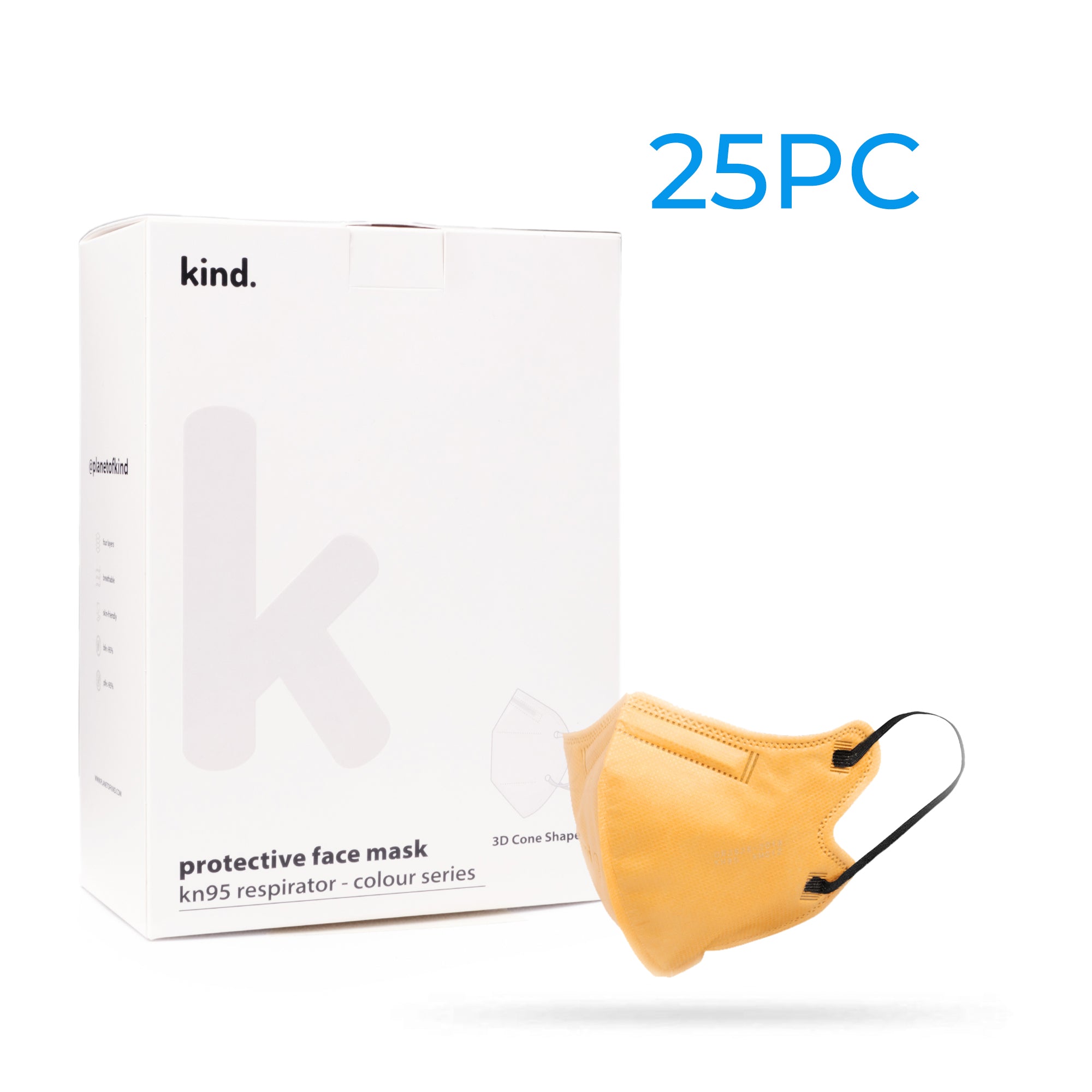 Kids Kind KN95 Respirator Face Mask: Monochrome Collections