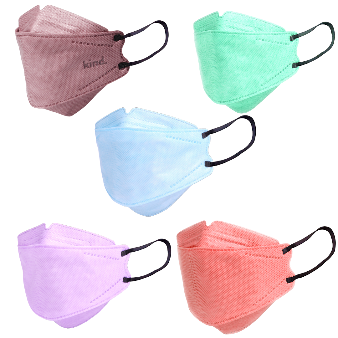 Kind KN95 Respirator Face Mask: The Pastel Collection