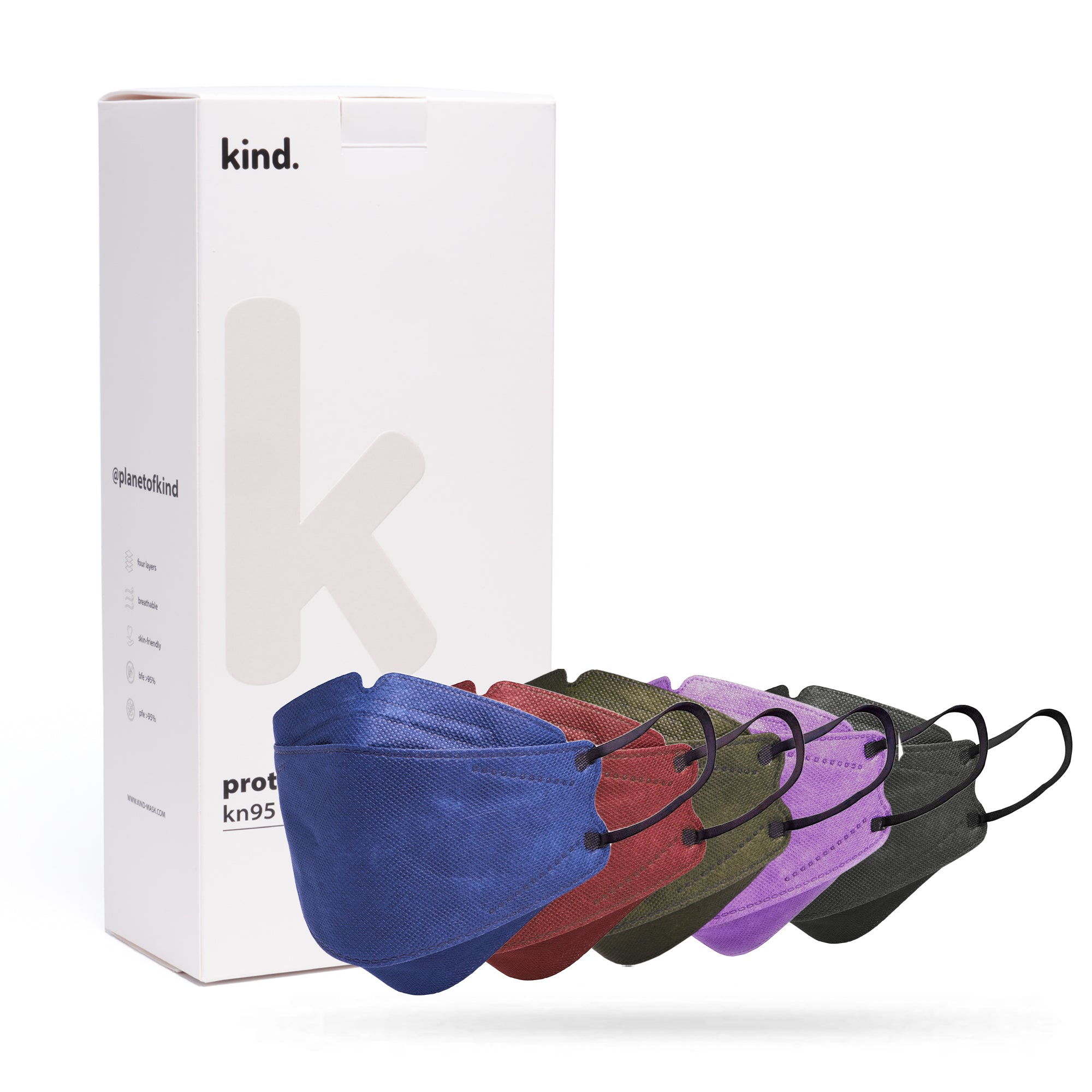 Kind KN95 Respirator Face Mask: The Rich Collection