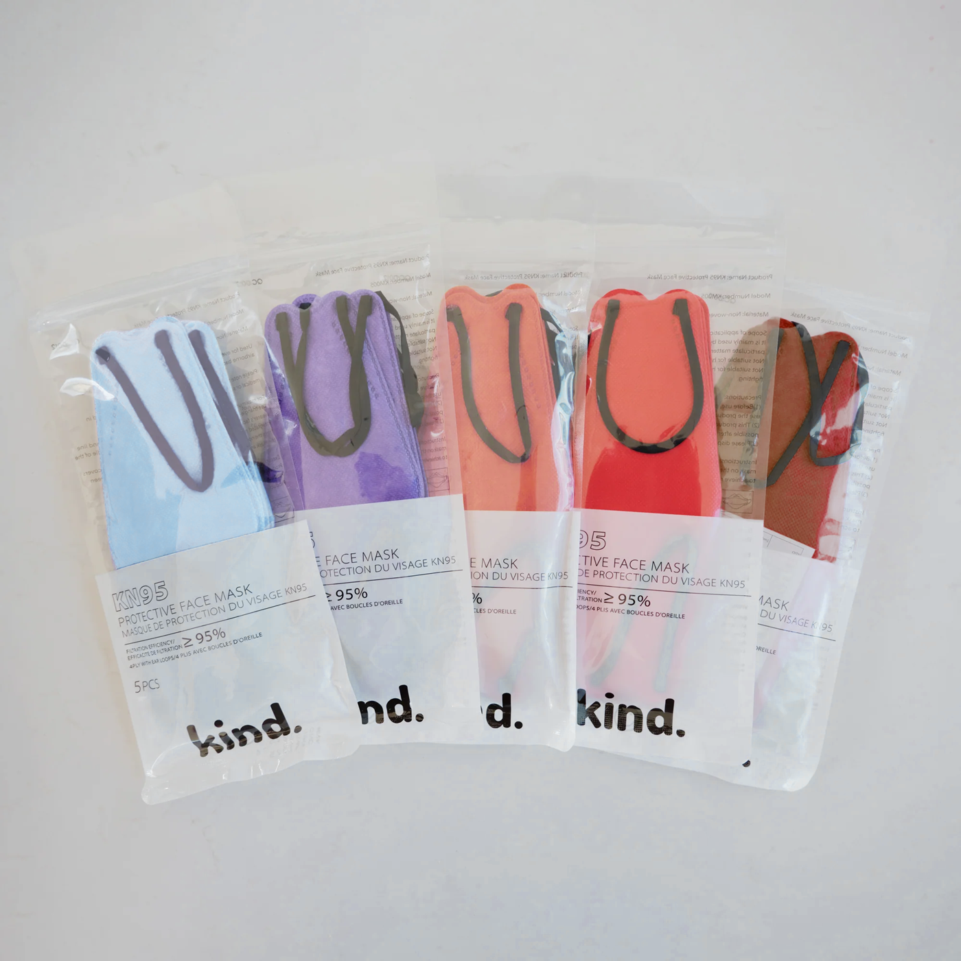 Kind KN95 Respirator Face Mask: The Vivid Collection