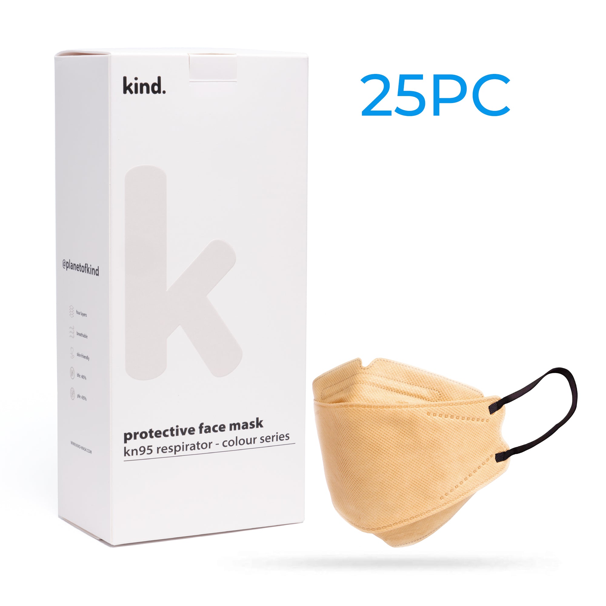 Kind KN95 Respirator Mask - Monochrome Collections