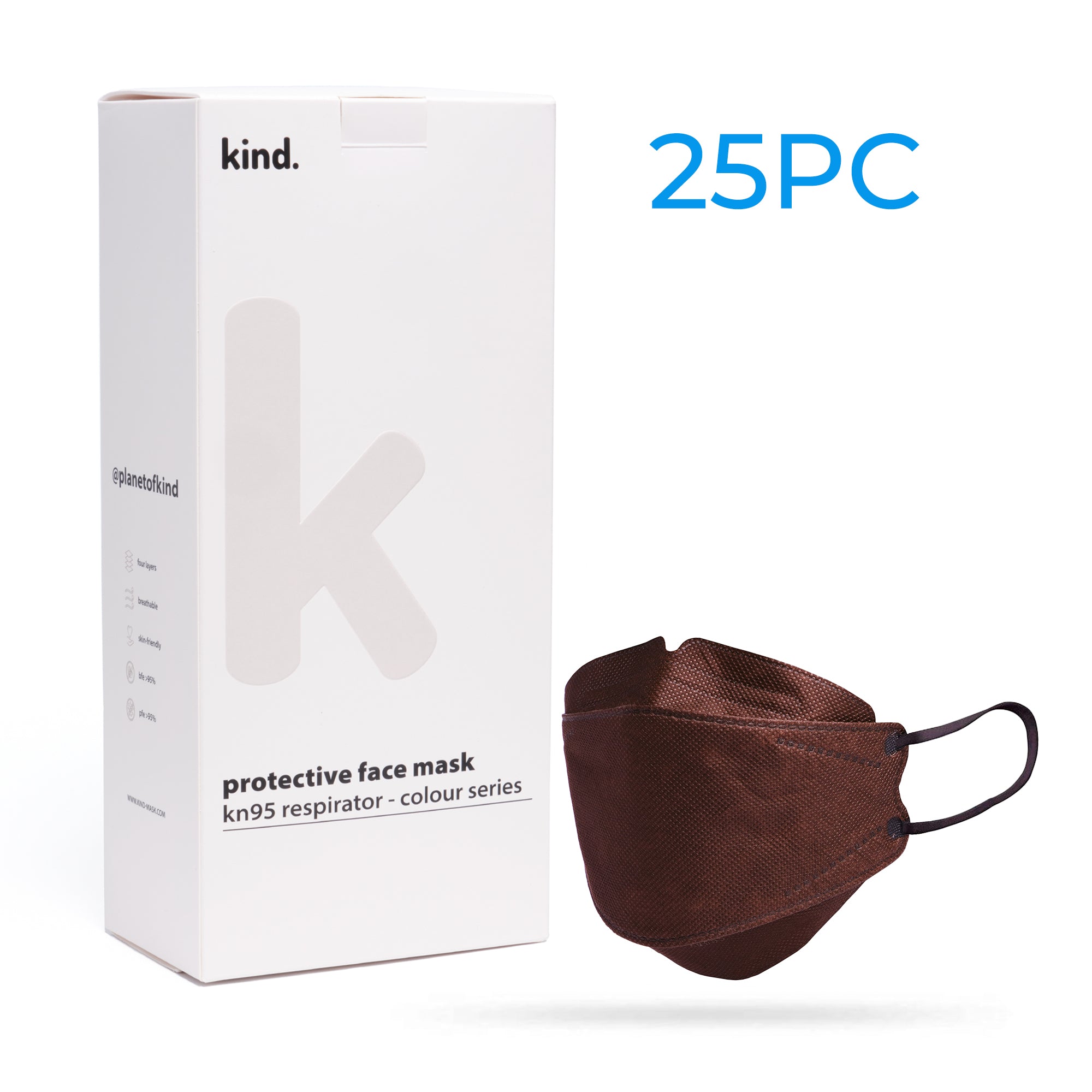 Kind KN95 Respirator Mask - Monochrome Collections