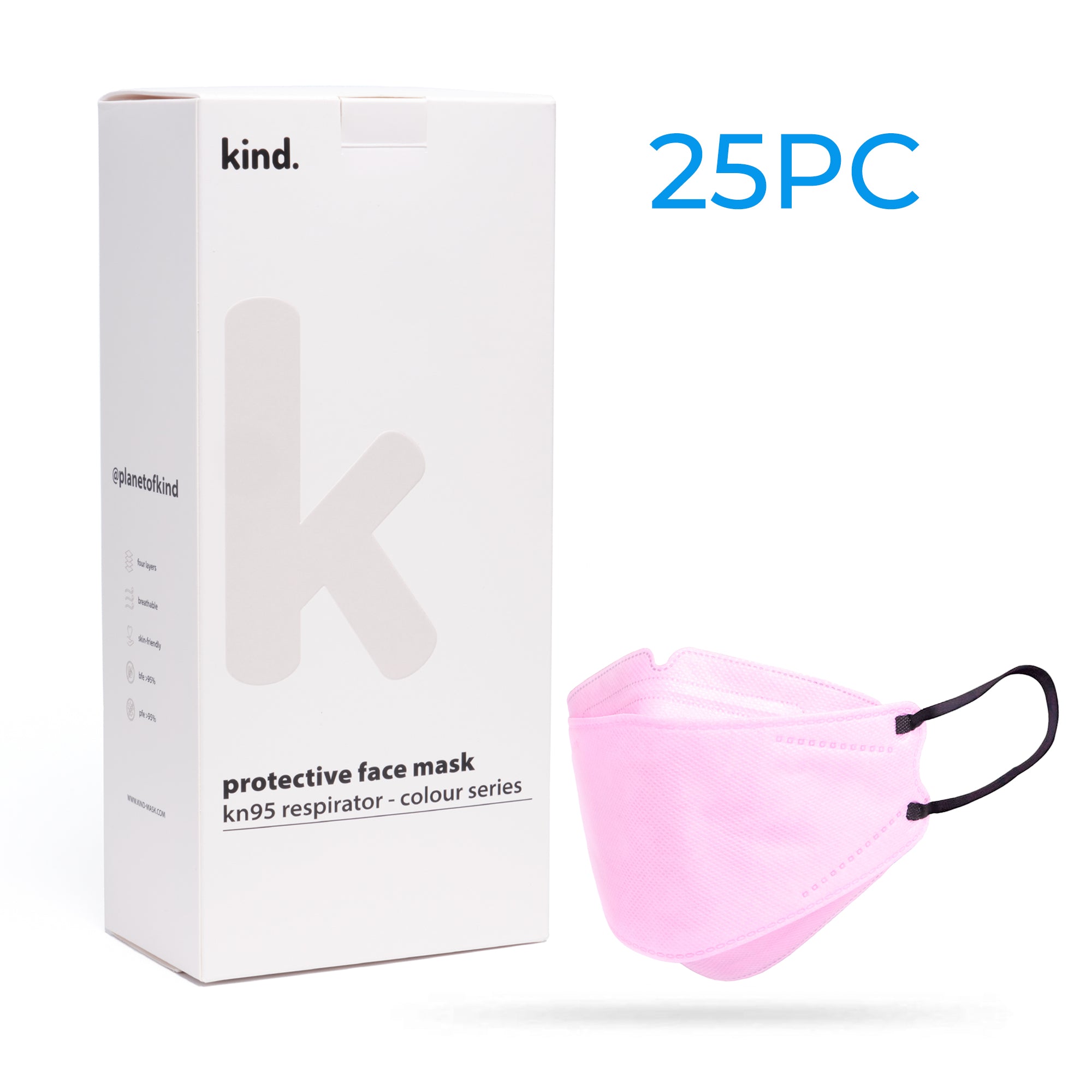 Kind KN95 Respirator Mask - Monochrome Collections