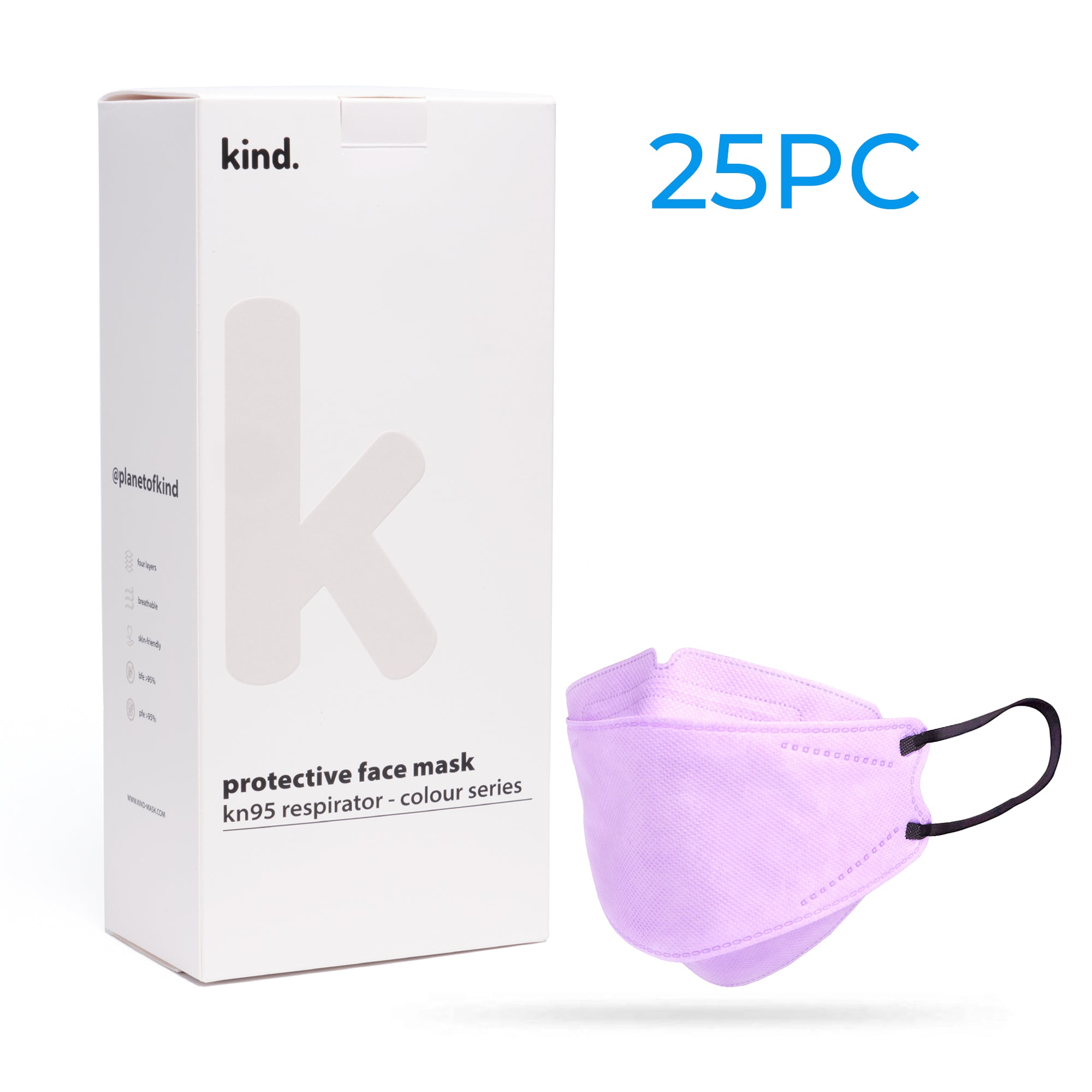 Kind KN95 Respirator Mask - Monochrome Collections