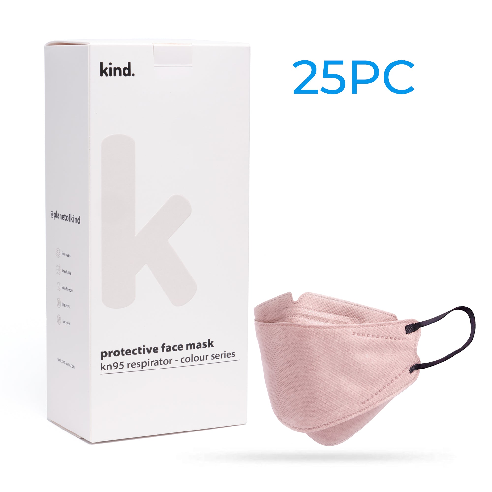 Kind KN95 Respirator Mask - Monochrome Collections