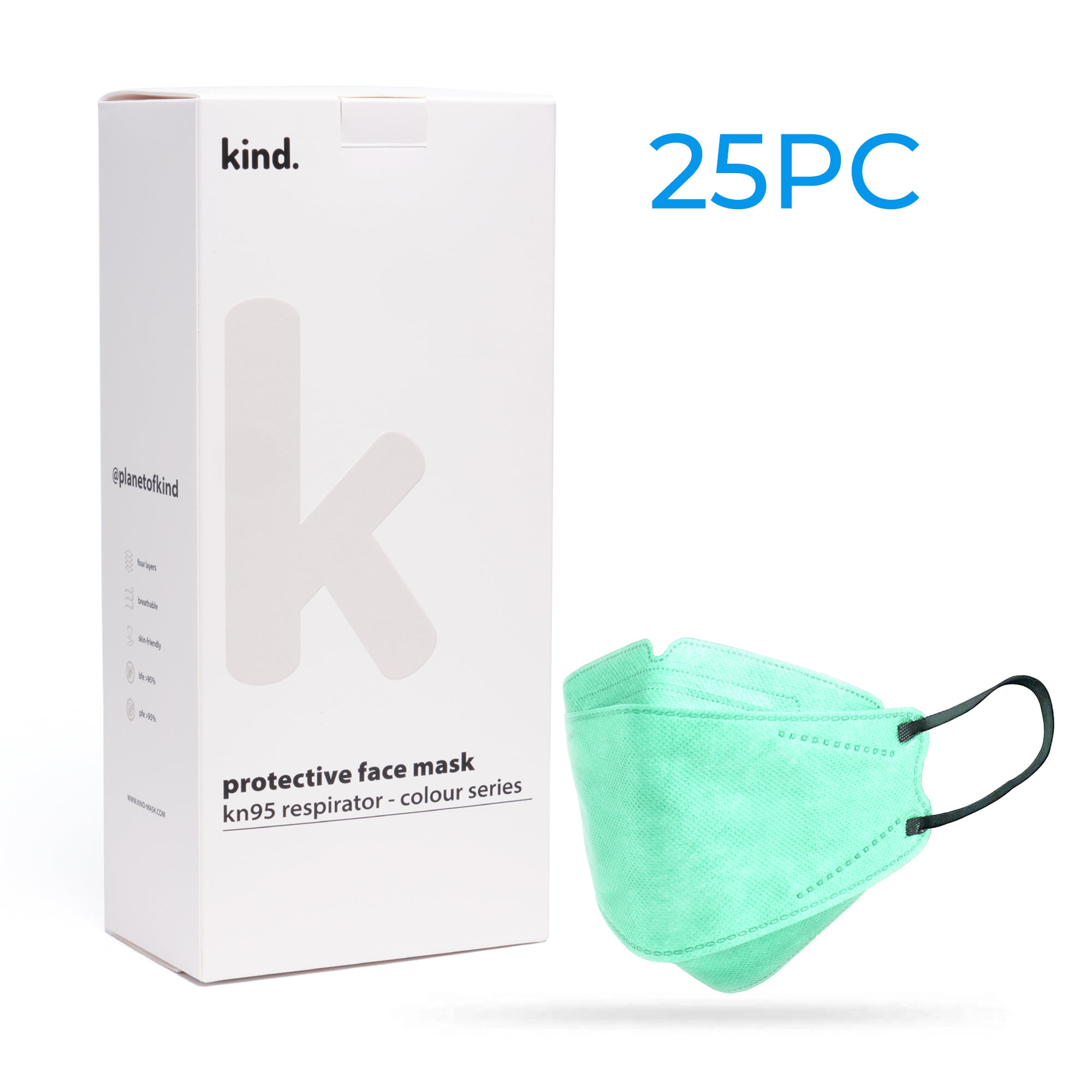 Kind KN95 Respirator Mask - Monochrome Collections