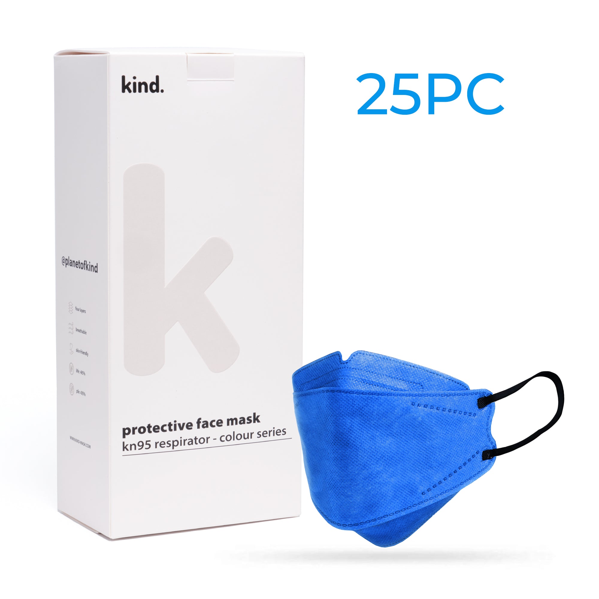 Kind KN95 Respirator Mask - Monochrome Collections