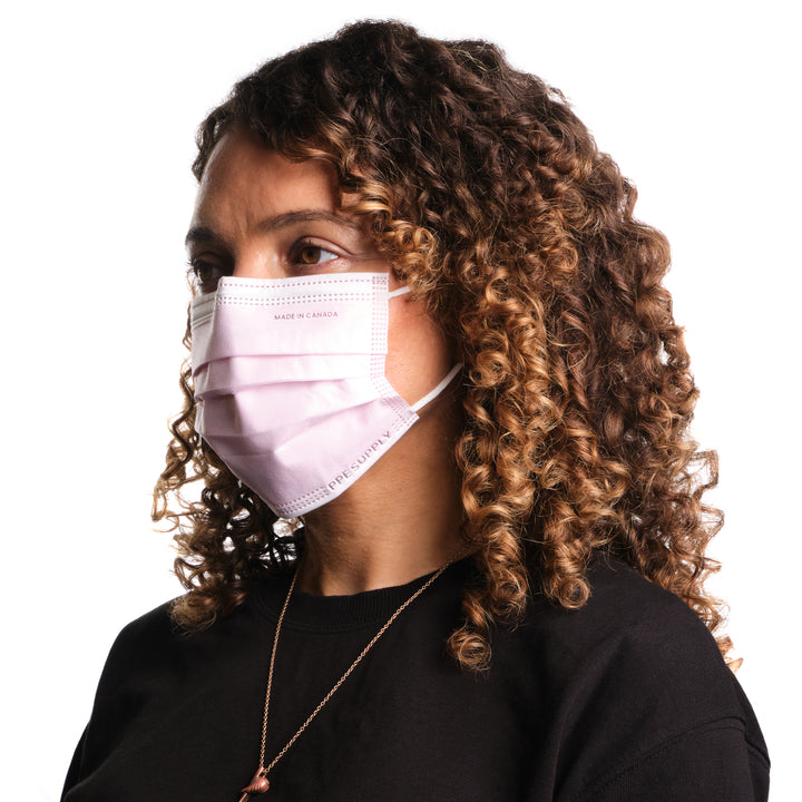 ASTM Level 3 Medical Procedure Face Mask Made in Canada by PPE Supply Canada (50 Masks)