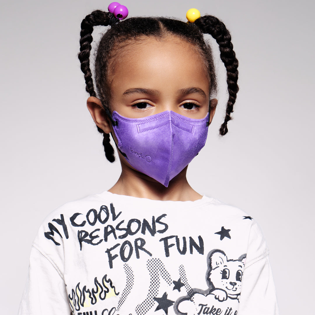 Kids Kind KN95 Respirator Face Mask Colour Series